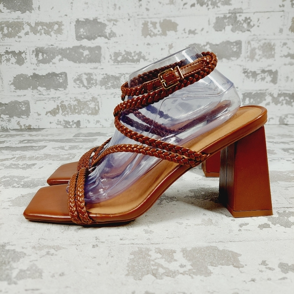 New Gabrielle Union Nicolina Braided Sandals C948